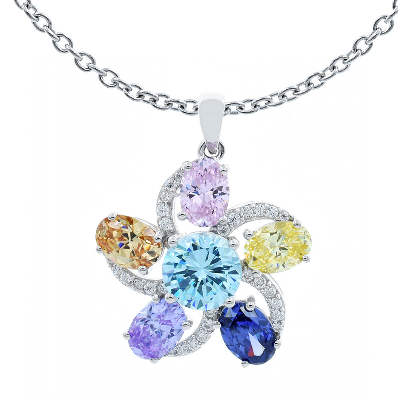 floral ladies pendant 