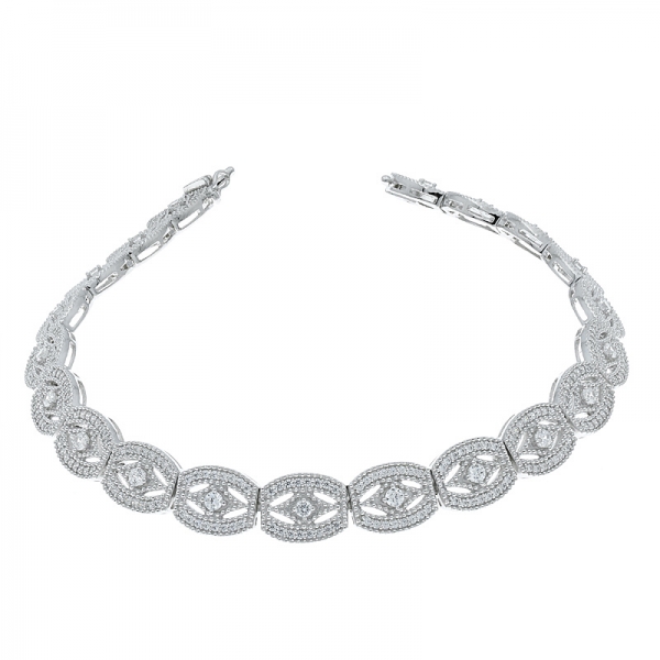 bracelet de bijoux chine en argent sterling 925 blanc avec chine 