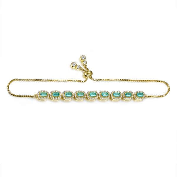 bracelet de bijoux en argent avec perles de pariba bolo en argent 