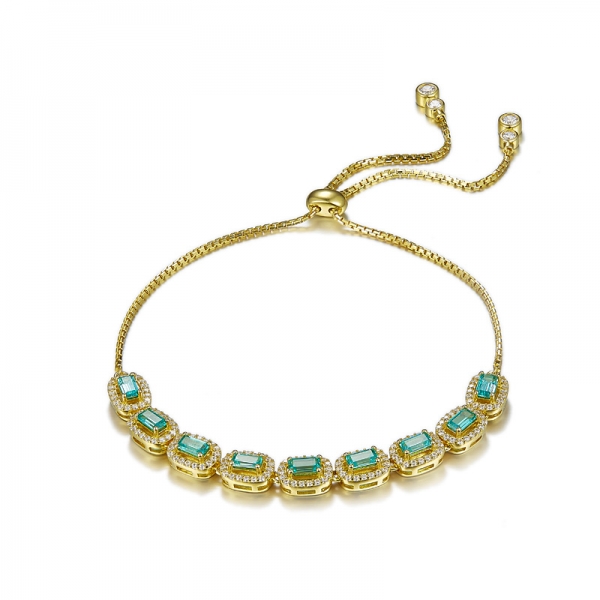bracelet de bijoux en argent avec perles de pariba bolo en argent 