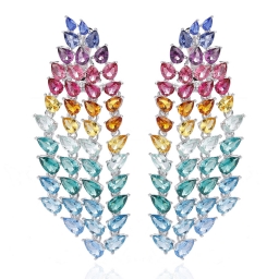Boucle d'oreille en argent 925