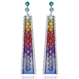 Boucle d'oreille en argent 925