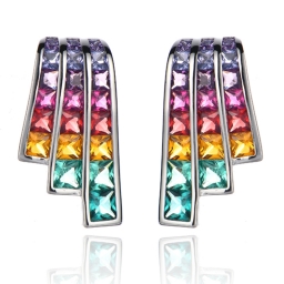 Boucle d'oreille en argent 925