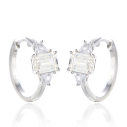 Boucle d'oreille en argent 925