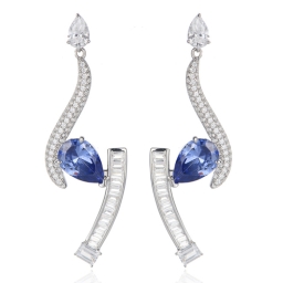 Boucle d'oreille en argent 925