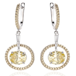 Boucle d'oreille en argent 925