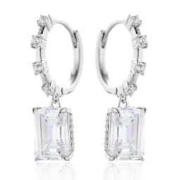 Boucle d'oreille en argent 925