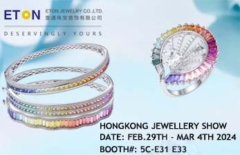 Salon de la bijouterie de Hong Kong, mars 2024