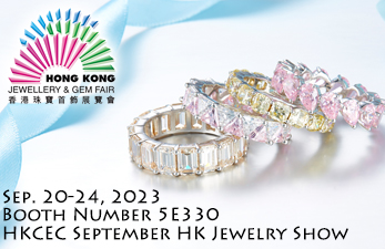 2023 septembre Salon des bijoux de Hong Kong